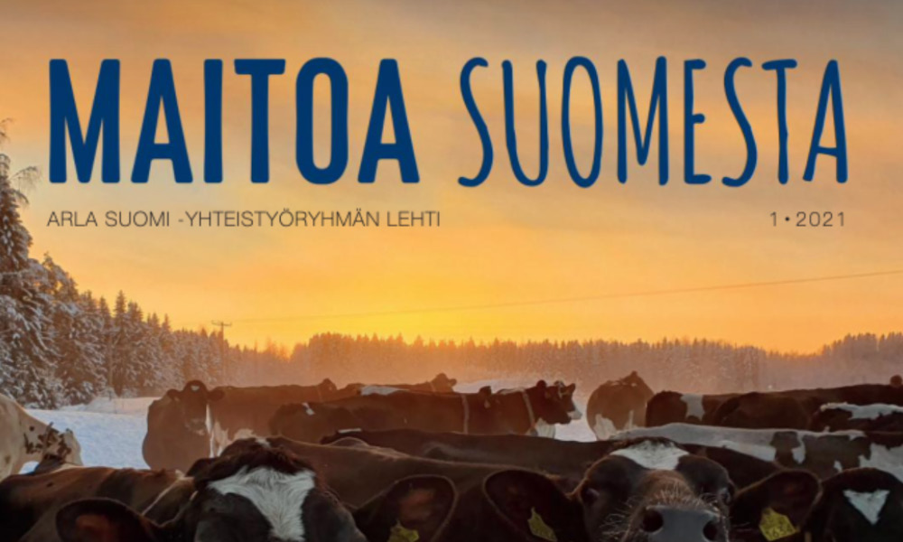 Maitoa Suomesta -lehti 1/2021 - Hämeenlinnan Osuusmeijeri